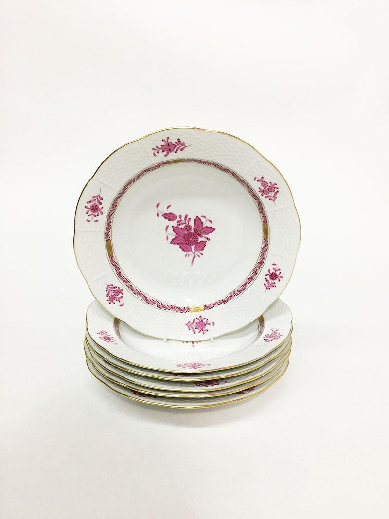 6 Herend Hungary Porcelain 
