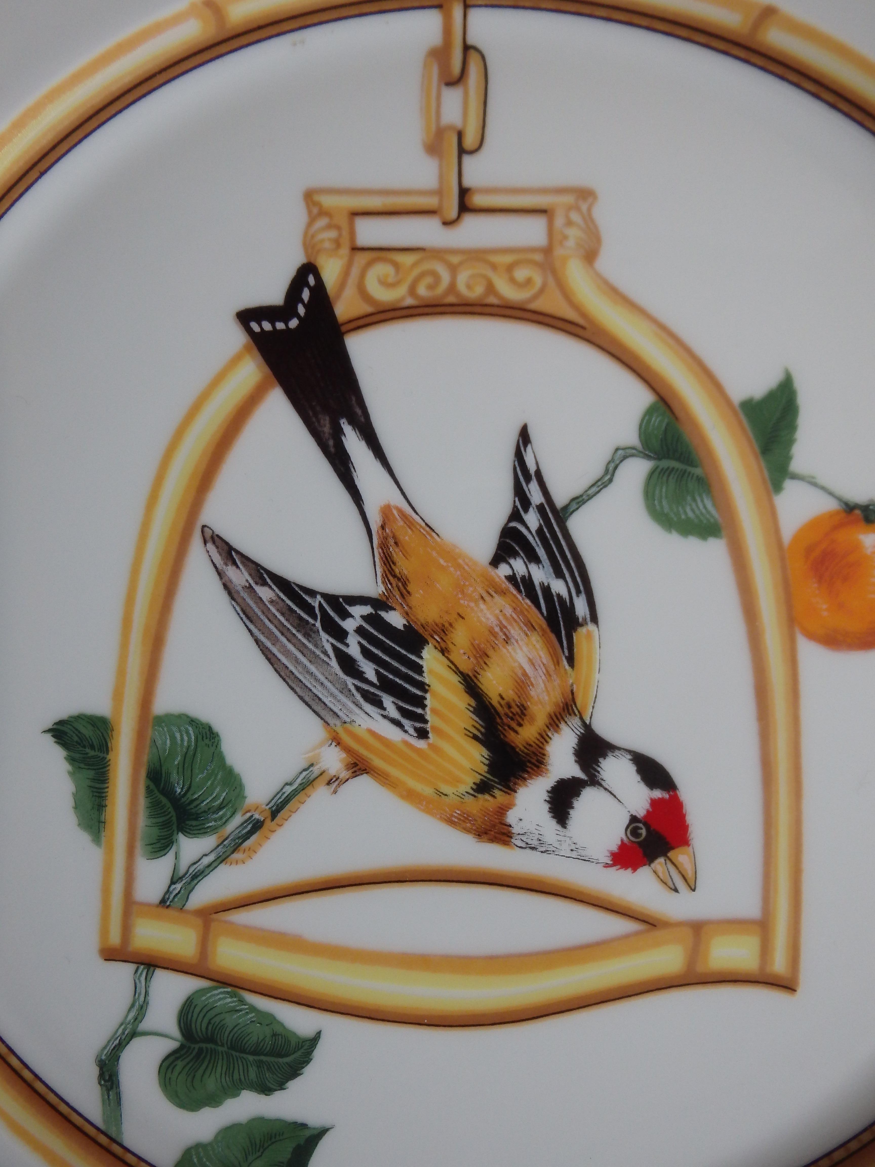 Late 20th Century 6 HERMES , Paris by Limoges dinner plates of the series 