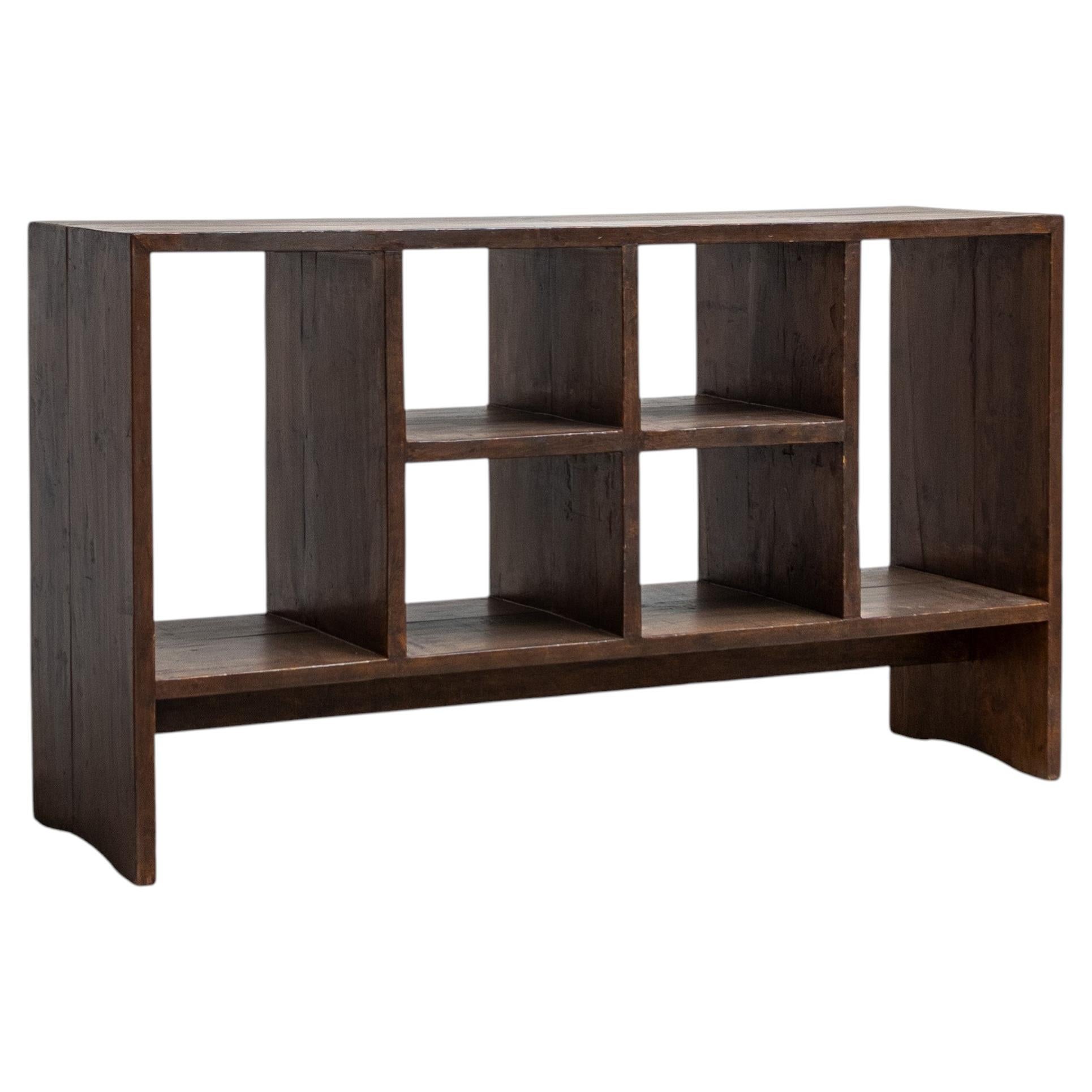 6 holes file rack by Pierre Jeanneret, India, 1960s
