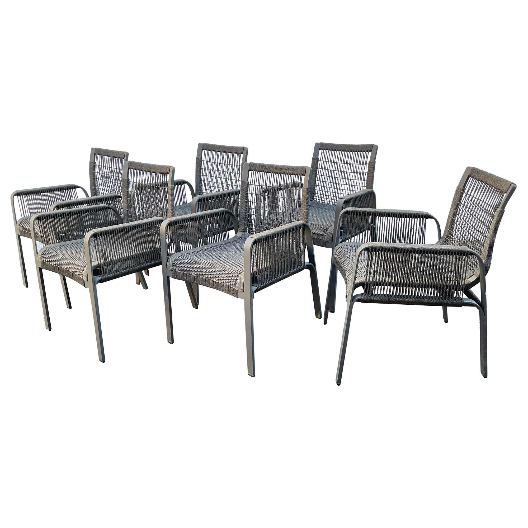 6 HolLY HUNT Caracal Outdoor  Poltrone da pranzo