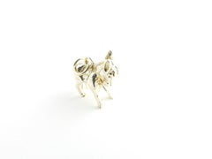 6 Karat Yellow Gold Donkey Charm