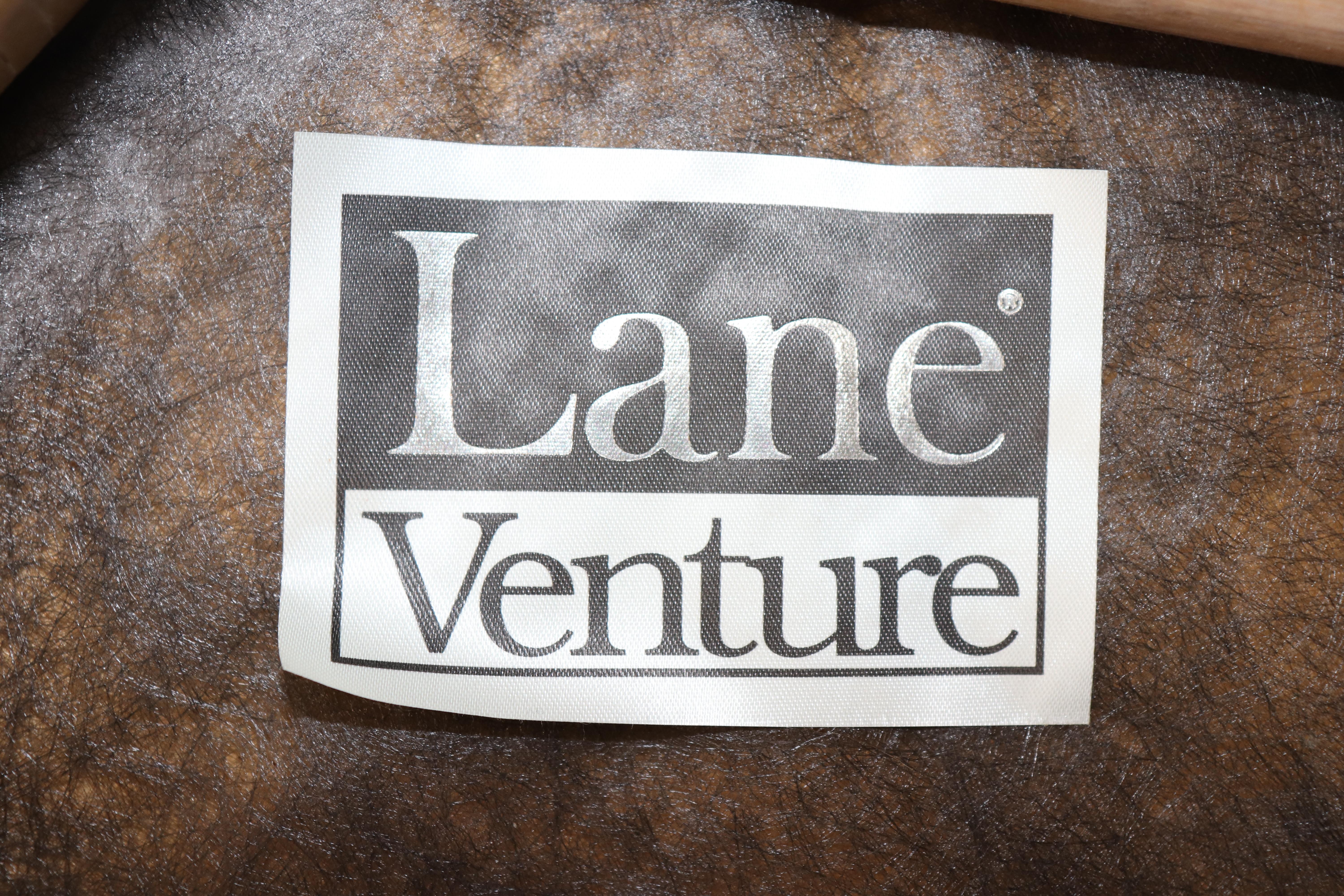 6 Chaises de salle à manger décorées Lane Venture Bamboo Distressed Paint en vente 6