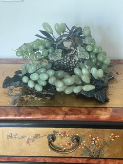6 Lbs Jade Jadeite Grape Vine Clusters Arrangement