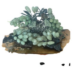 6 Lbs Jade Jadeite Grape Vine Clusters Arrangement