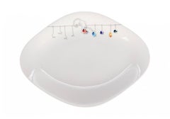 6 Le Cirque (Bloomberg Building)  Custom Diamond Form Bowls - Monkey With Gems