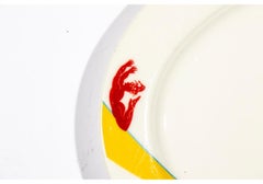 6 Le Cirque N.Y. Oval 11" Plates Designed By Adam D. Tihany For Villeroy & Boch