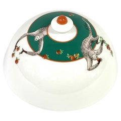 6 Le Cirque N.Y. Porcelain Cloche Or Food Domes By Bernardaud Limoges NIB