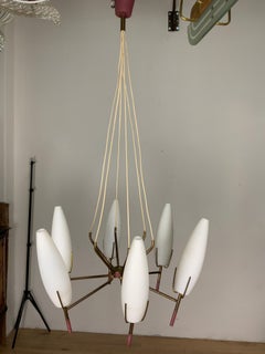 6 Lights Stilnovo Chandelier