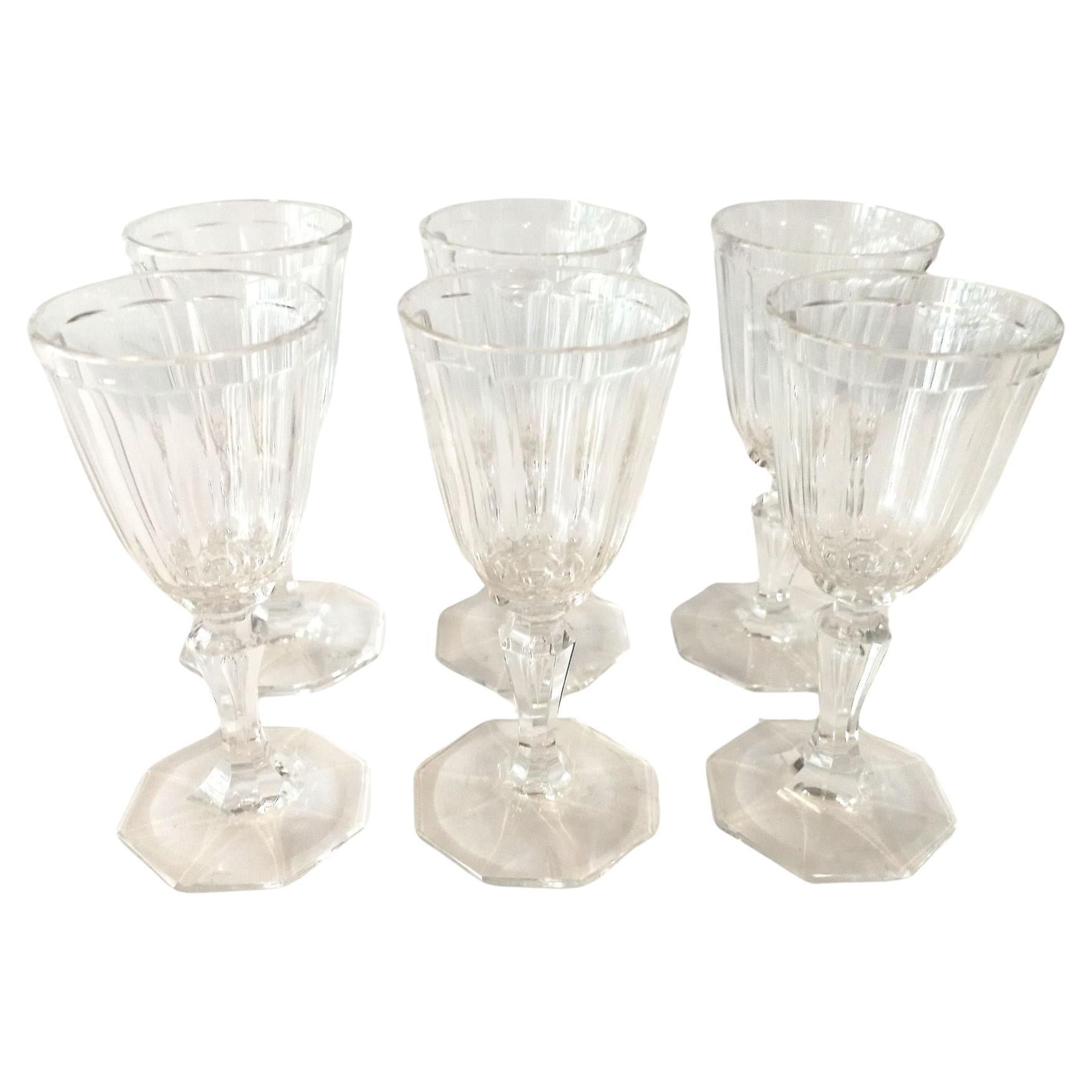 6 Likörgläser Lobmeyr TS 98 Palais um 1900 im Angebot 1