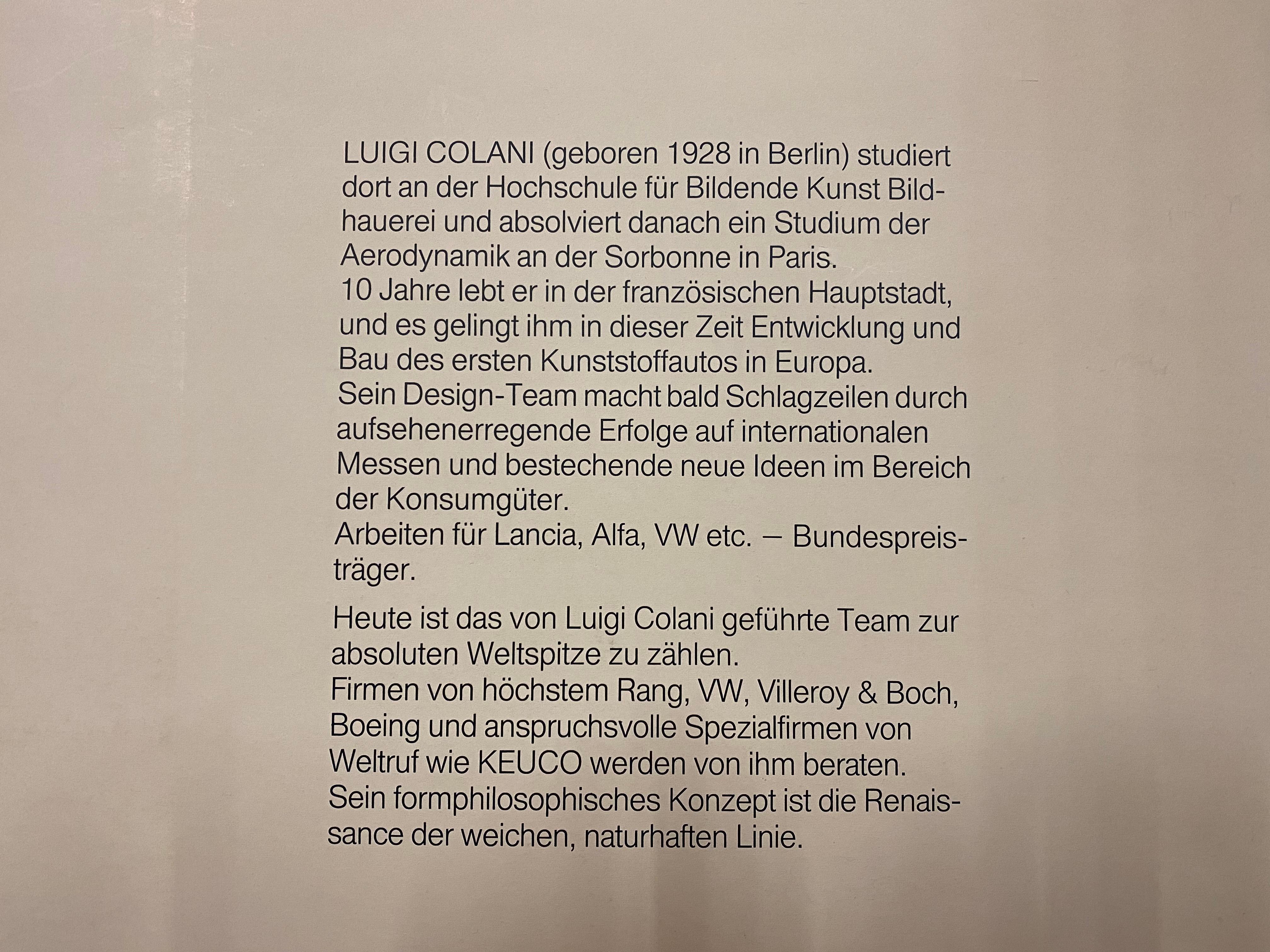 6 lithografische Drucke von Luigi Colani (Deutsch)