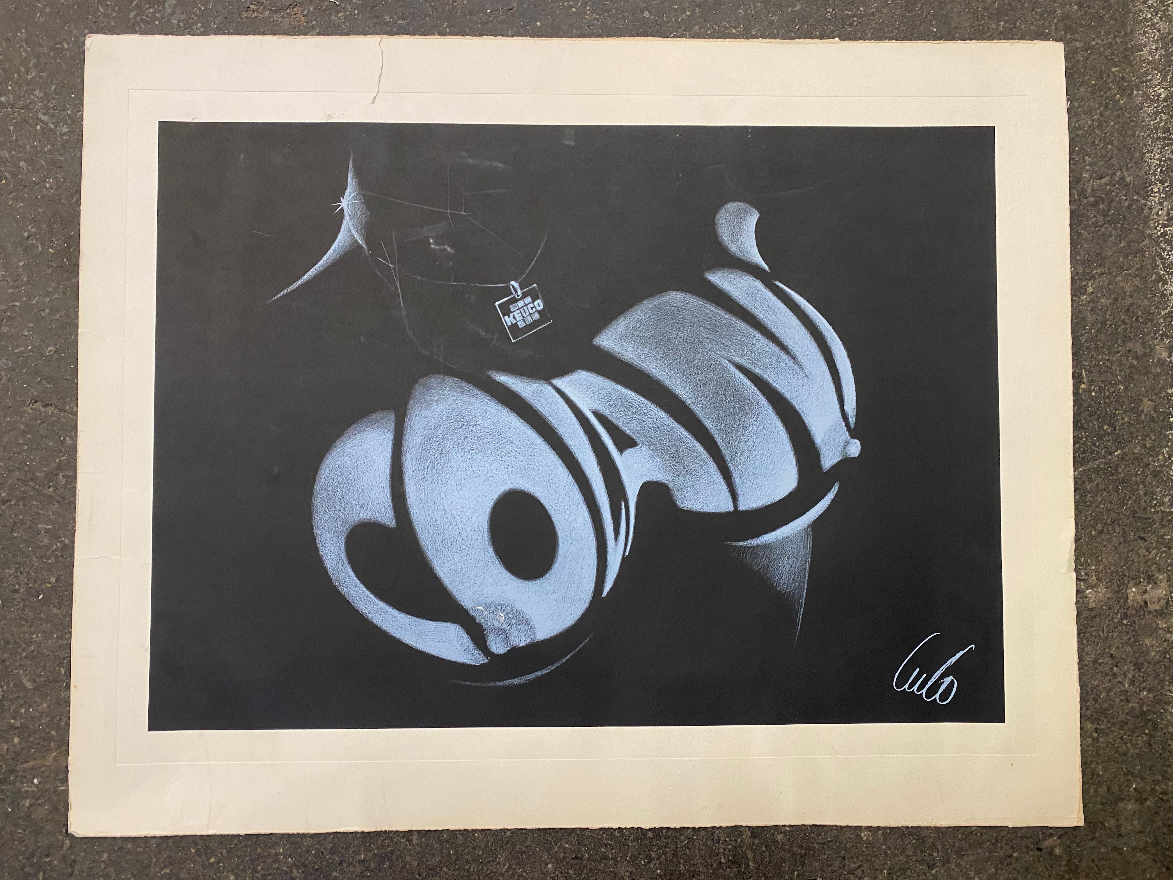 6 lithografische Drucke von Luigi Colani im Zustand „Relativ gut“ in Hamburg, DE