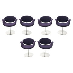 6 Little Tulip Dining Chairs by Pierre Paulin for Artifort