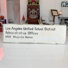 Los Angeles Unified School District Sign