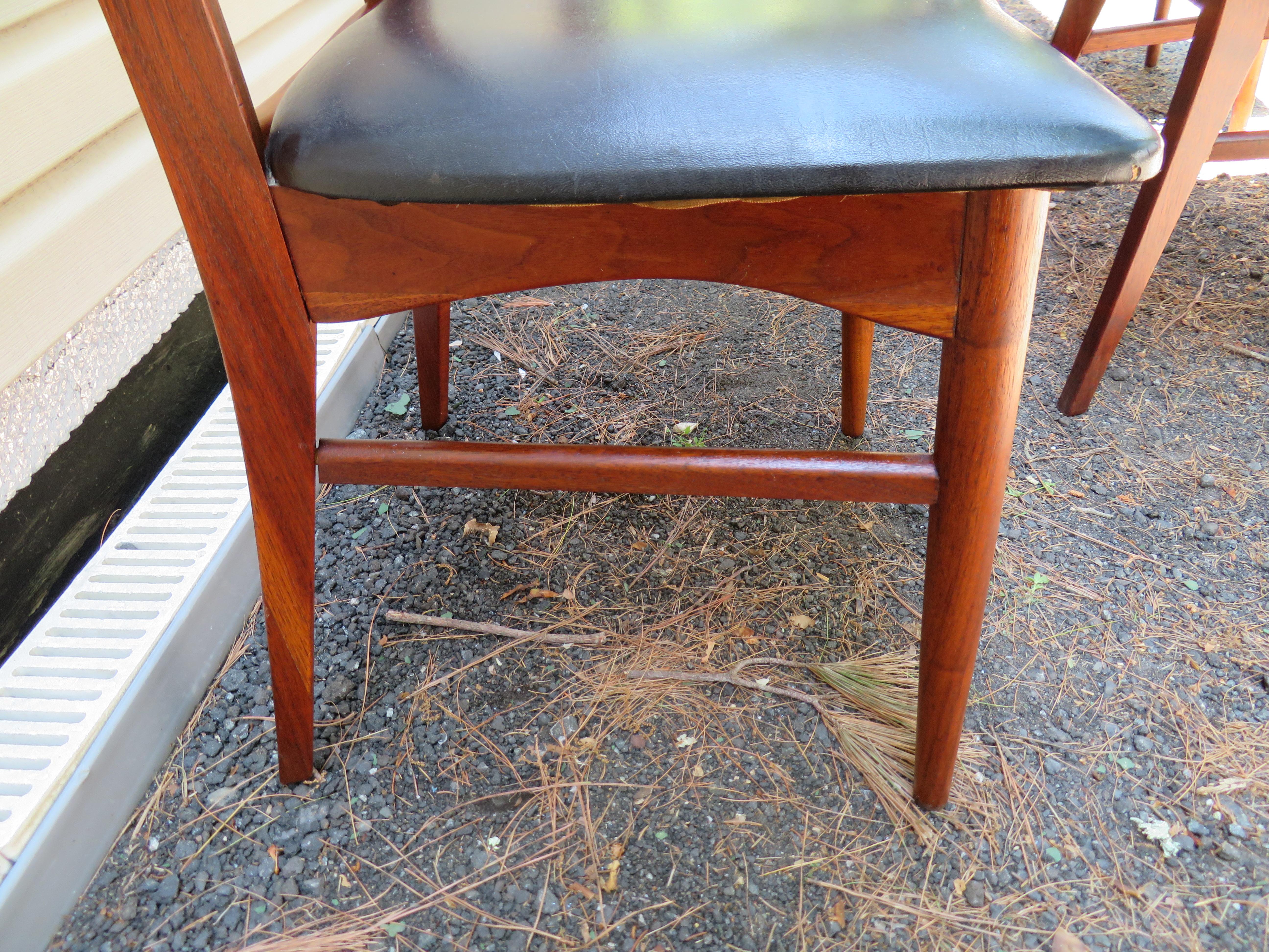 6 Lovely Niels Kofoed Style Teak Danish Modern Ladderback LIZ Chair 2