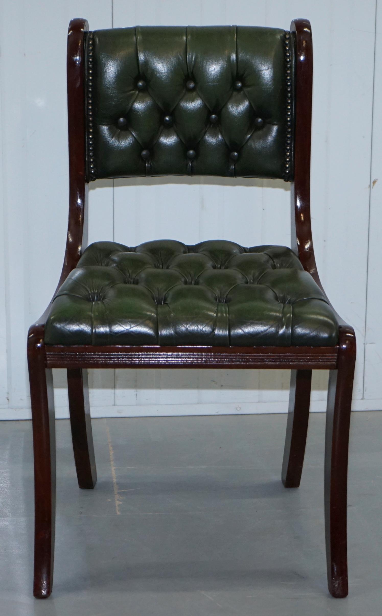 chesterfield dining chairs