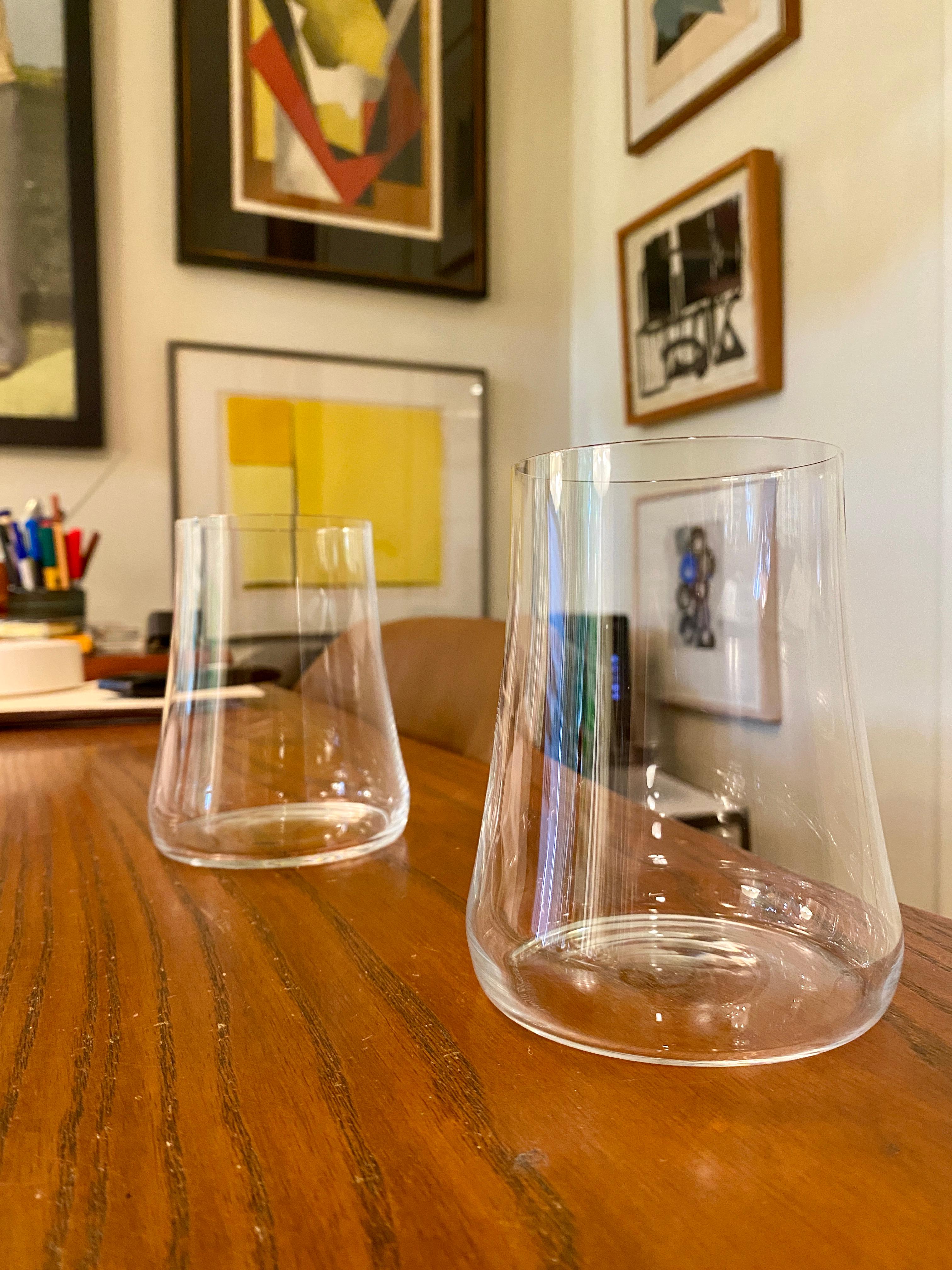 6 verres longs de 4 1/2 pouces de haut Marc Newson pour Iittala en vente 3