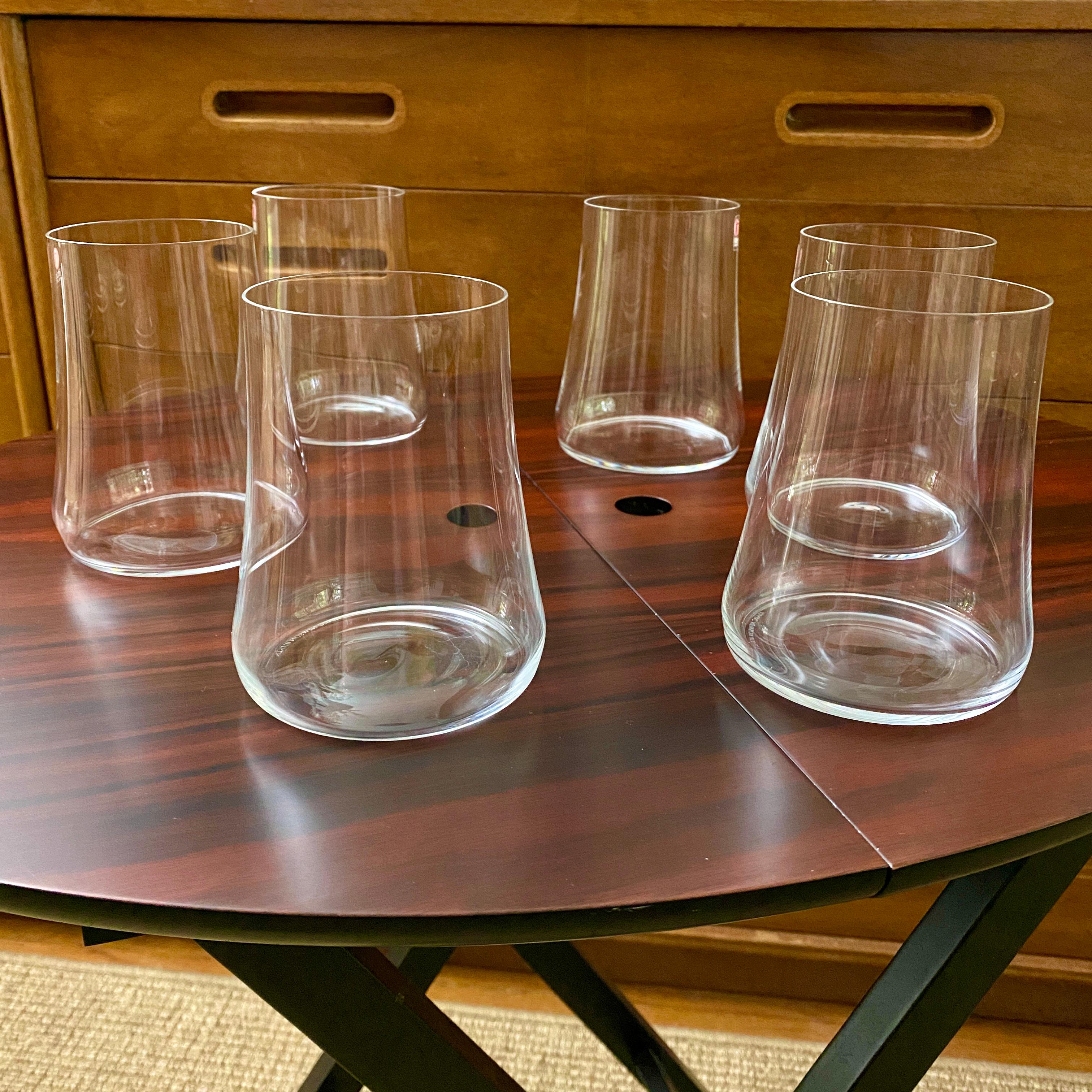 6 verres longs de 4 1/2 pouces de haut Marc Newson pour Iittala en vente 4