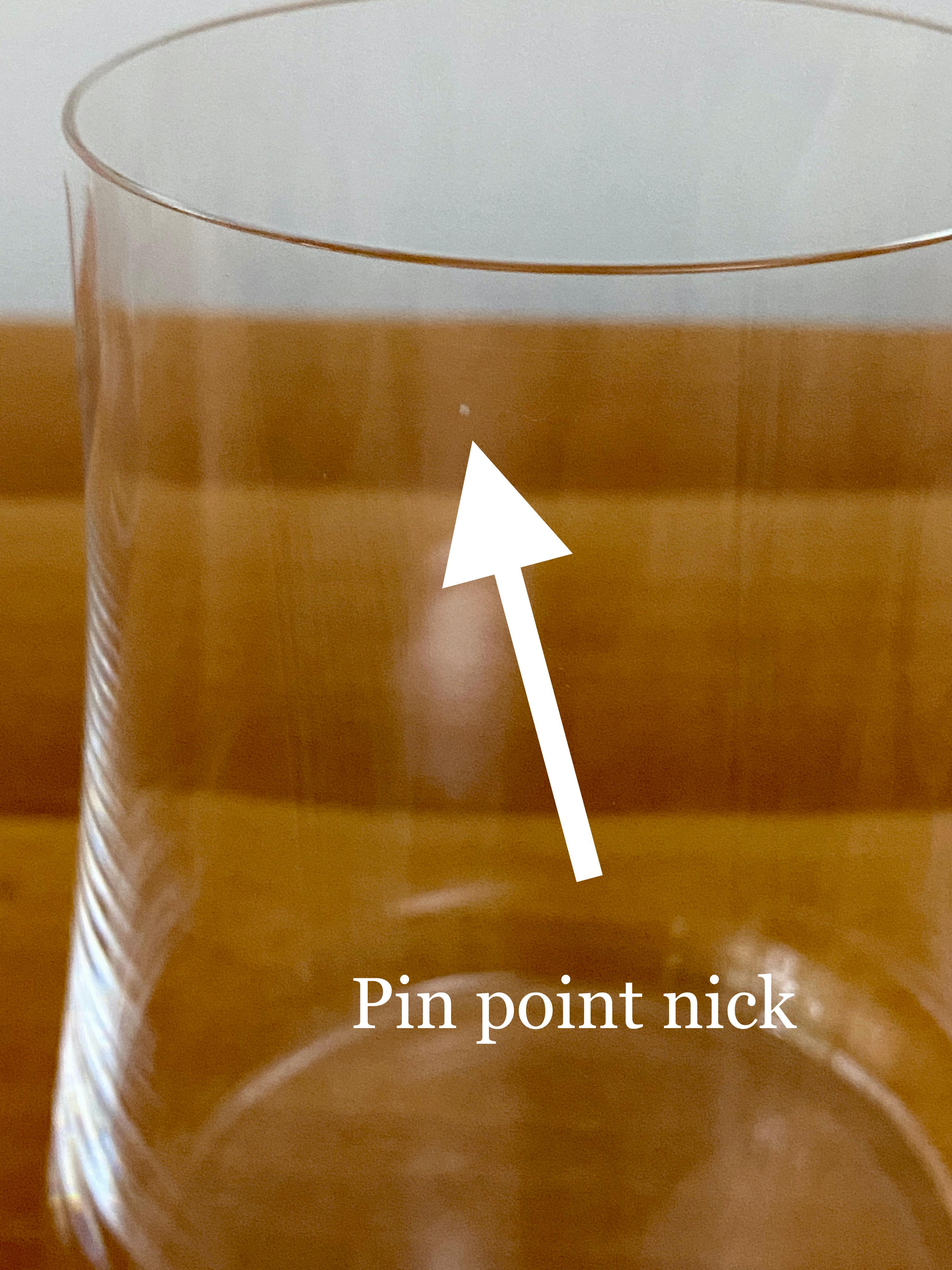 6 verres longs de 4 1/2 pouces de haut Marc Newson pour Iittala Bon état - En vente à Doraville, GA