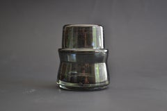 6 Mezcal Tequila Glasses Dark Smoke Glass Set of 6 Glasses Handblown