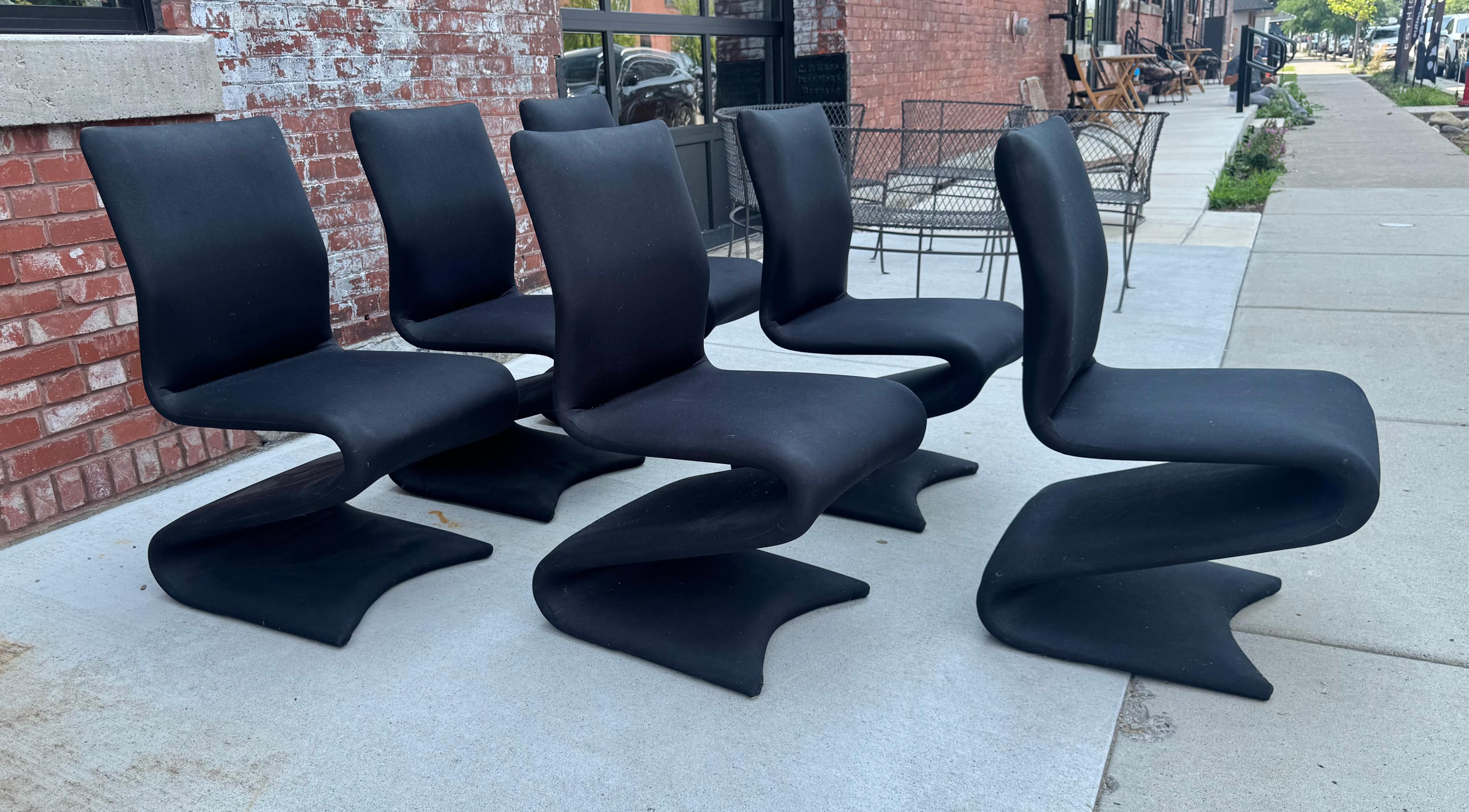 6 Mid Century Italian Modern Sculptural Dining 