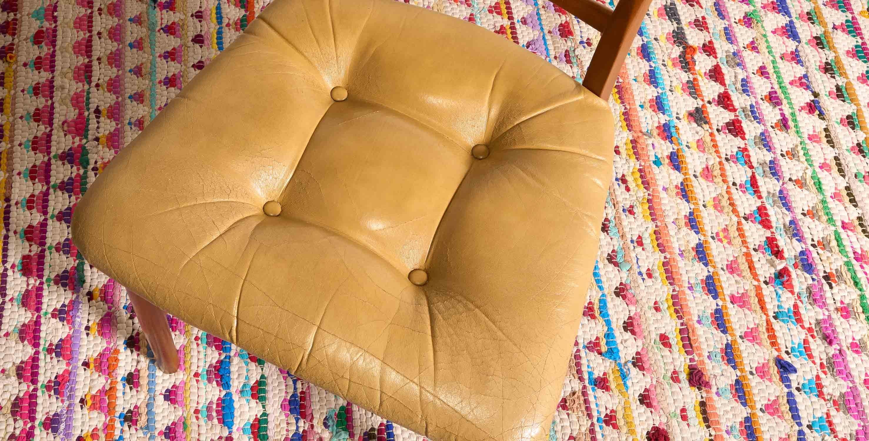 Teak 6 Mid Century MCintosh chairs, Scandinavian style