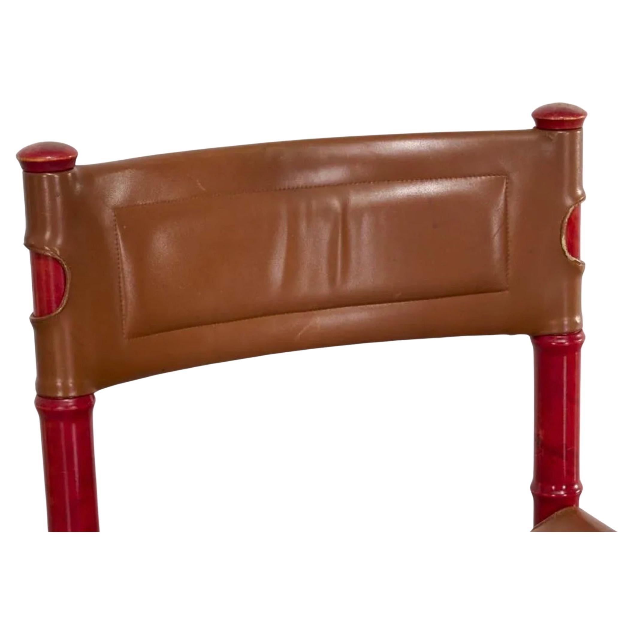 6 Midcentury Scandinavian Modern Rot Brown Leder Esszimmerstühle Asko Finnland (Finnisch) im Angebot