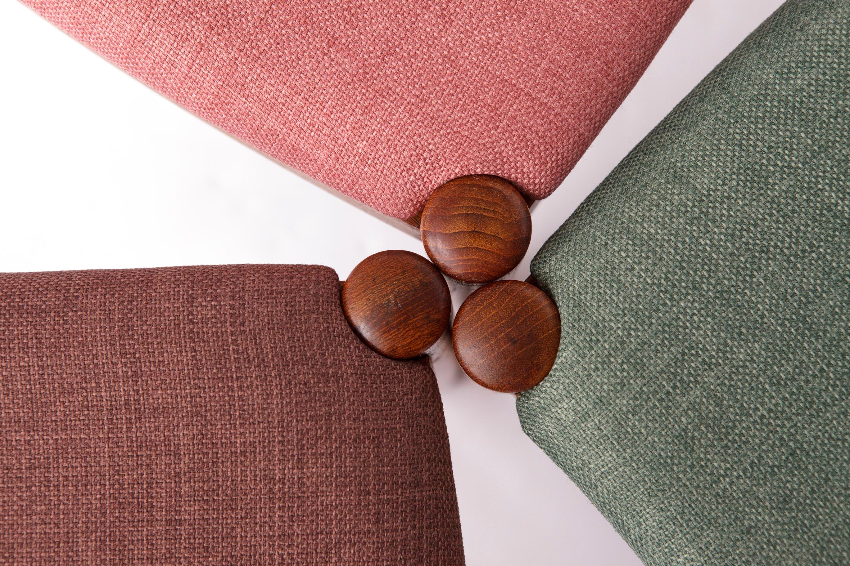 Metà XX secolo 6 of 12 Sedie Carl Ekström - Sedie da pranzo svedesi del medio secolo, in teak in vendita