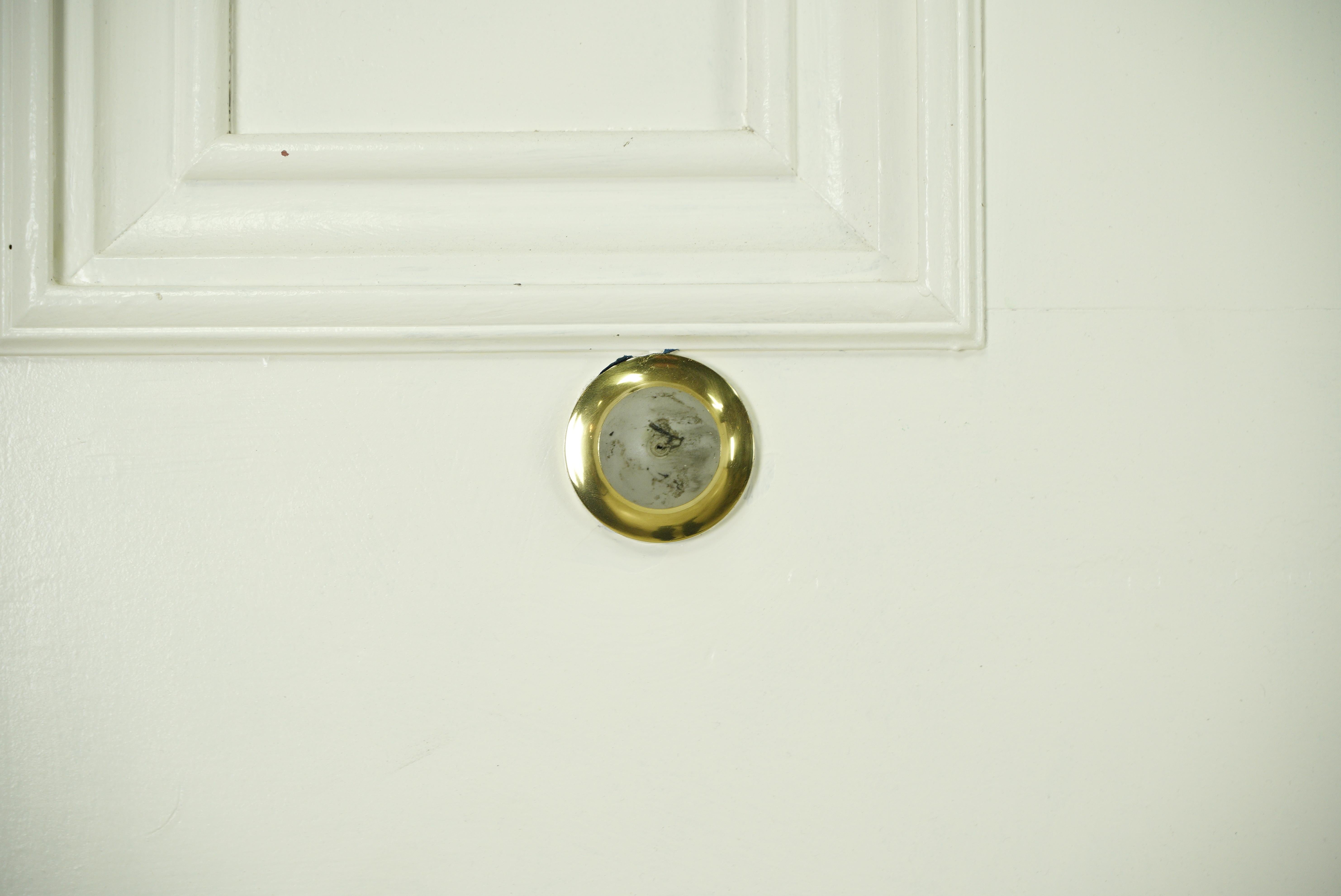 6 portes doubles de poche en bois blanc 117,75 x 83,75 en vente 3