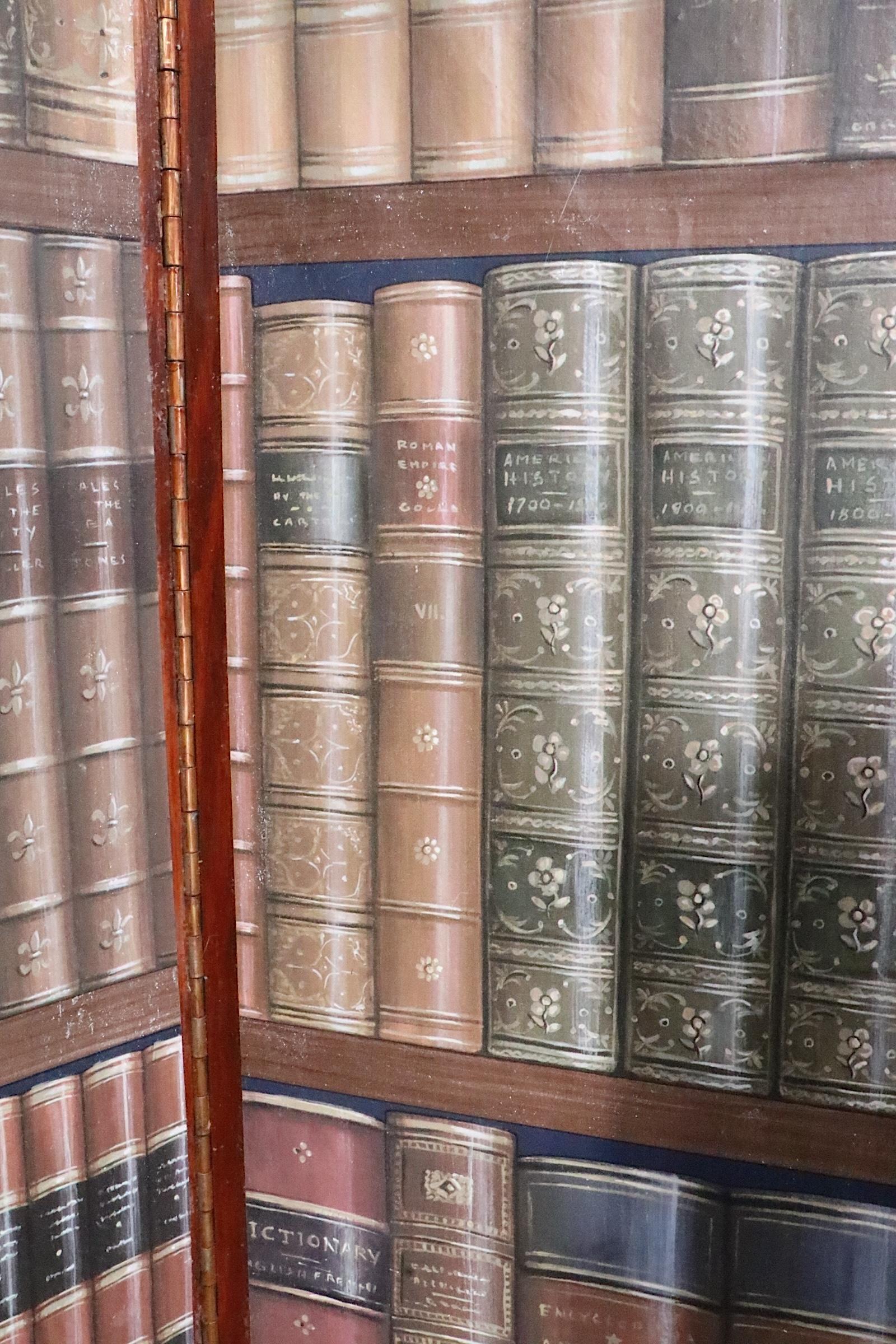 6 pannelli finta biblioteca L'Oeil   Schermo pieghevole in vendita 7