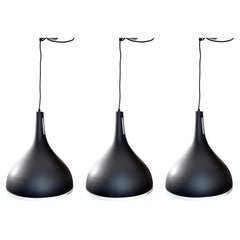 6 Pantone Blanco y Negro Lámpara Colgante Ajustable Danish Modern, Precio por unidad