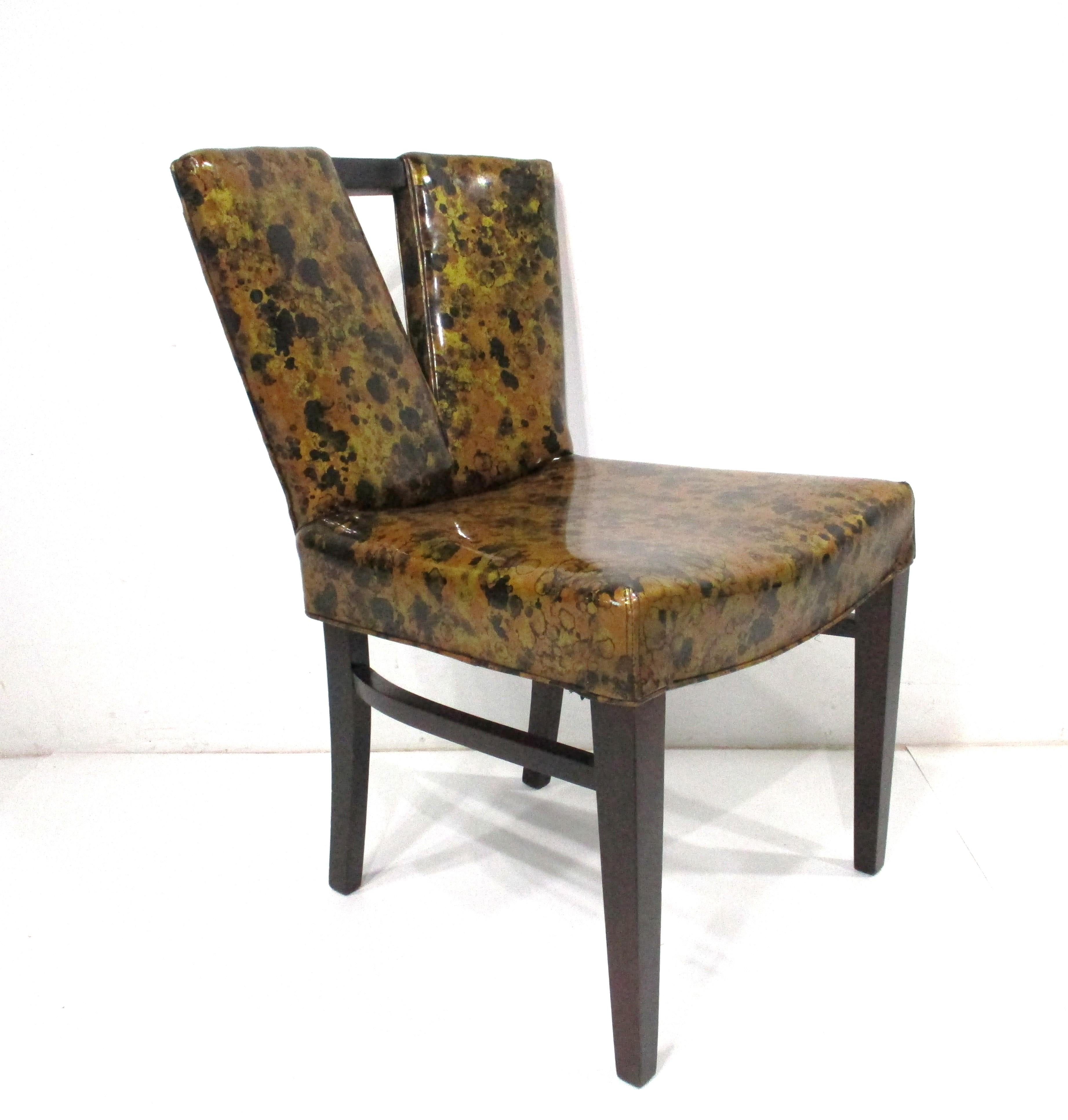 6 Paul Frankl Corset Dining Chairs for Johnson Bros. Furniture  For Sale 4