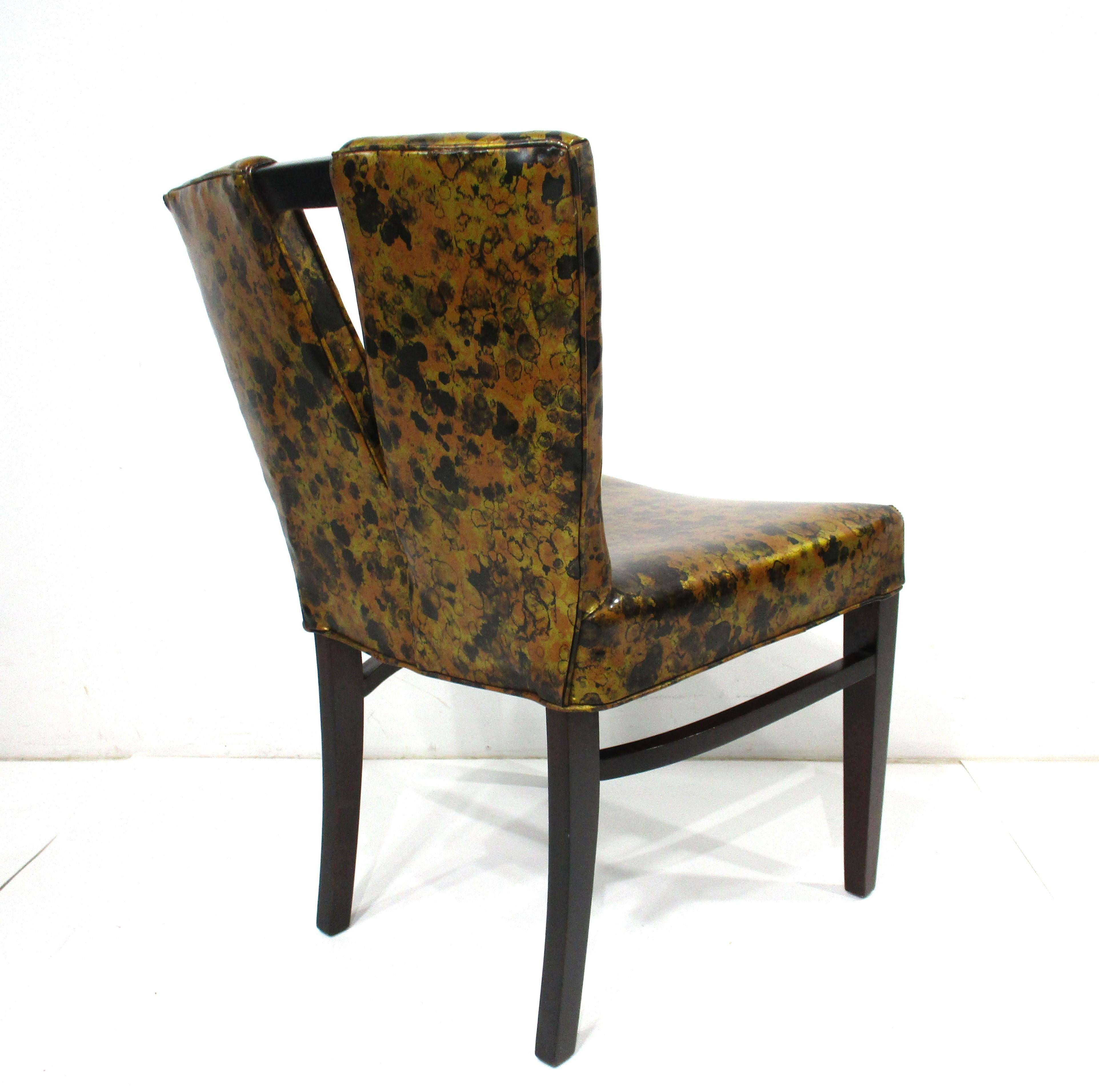6 Paul Frankl Corset Dining Chairs for Johnson Bros. Furniture 6