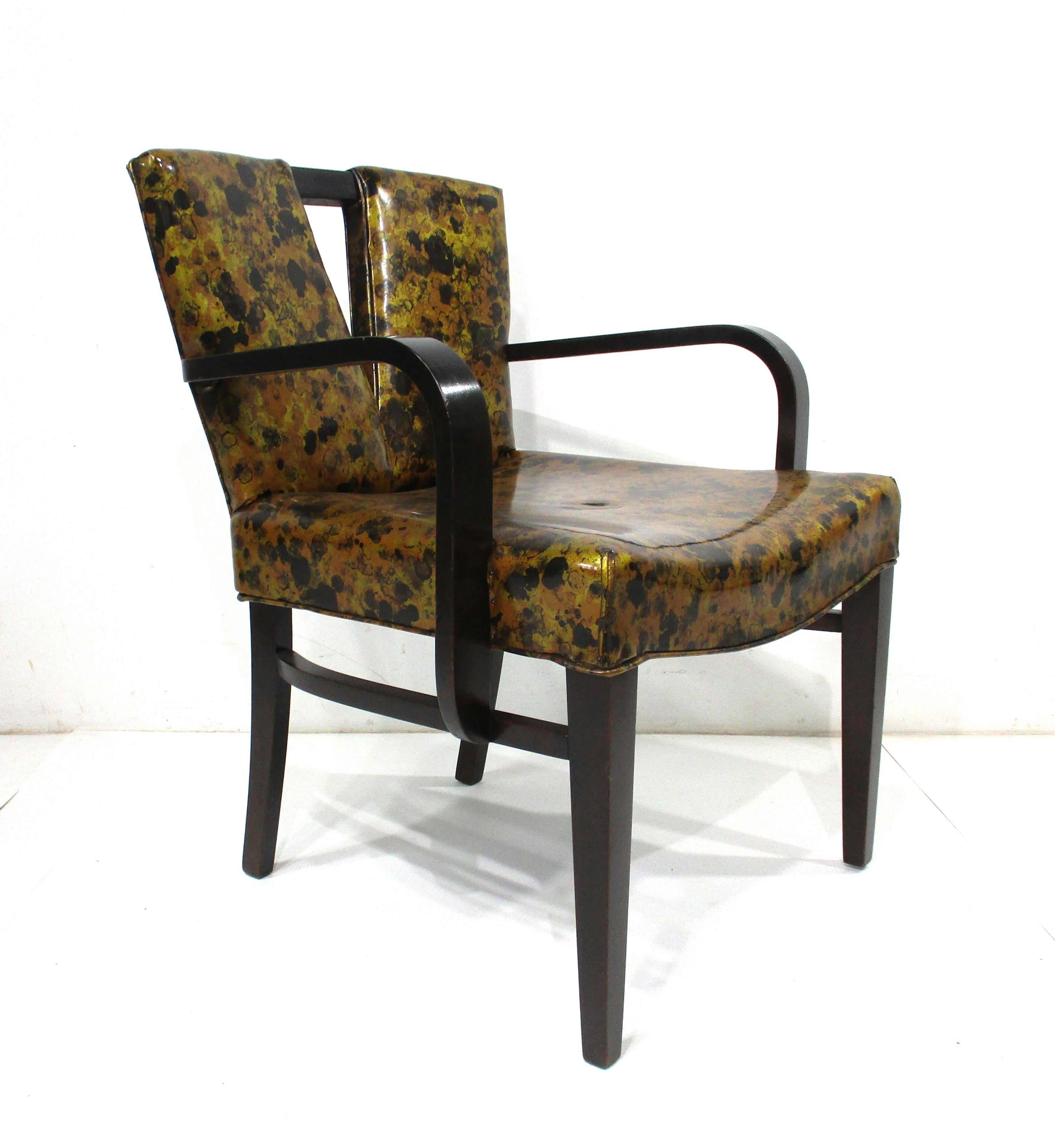 20th Century 6 Paul Frankl Corset Dining Chairs for Johnson Bros. Furniture  For Sale