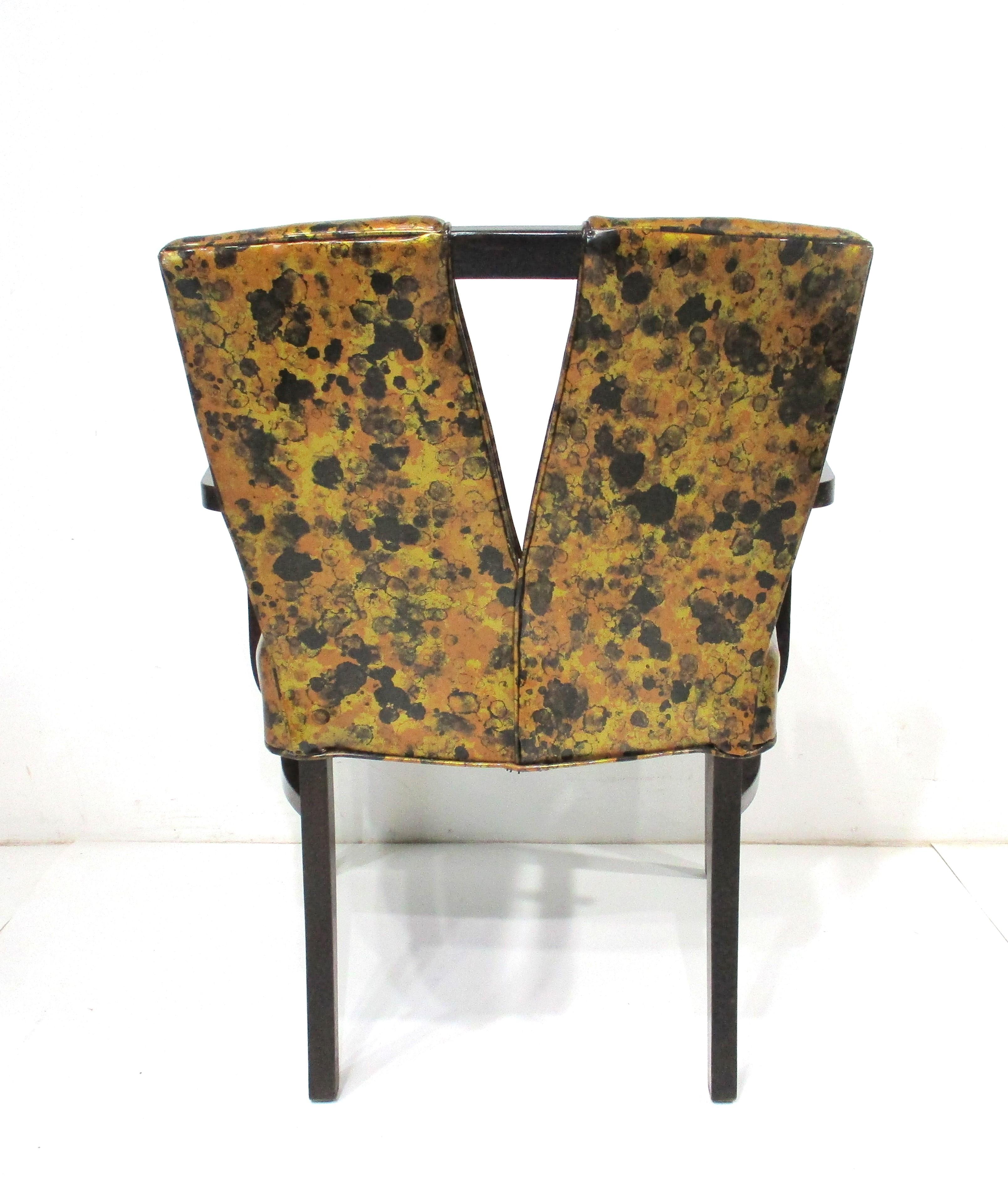 6 Paul Frankl Corset Dining Chairs for Johnson Bros. Furniture  For Sale 2