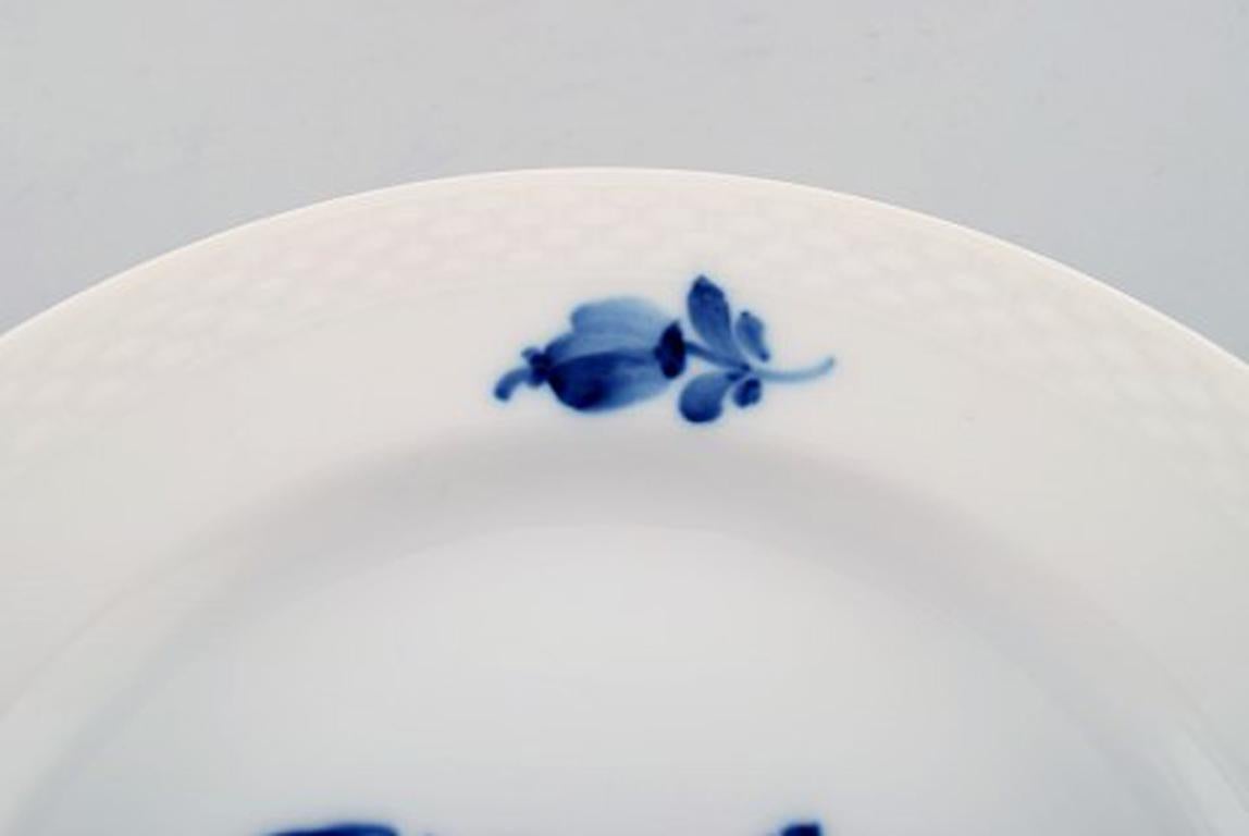 Danish Royal Copenhagen Blue Flower Braided, Large Dessert Plate or Salad Plate
