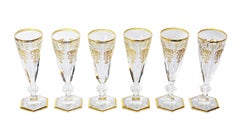 6 Pcs. Ensemble de flûtes à champagne de la collection Empire de Baccarat Harcourt