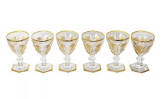 6 Pcs. Ensemble de verres à vin de la collection Empire de Baccarat Harcourt