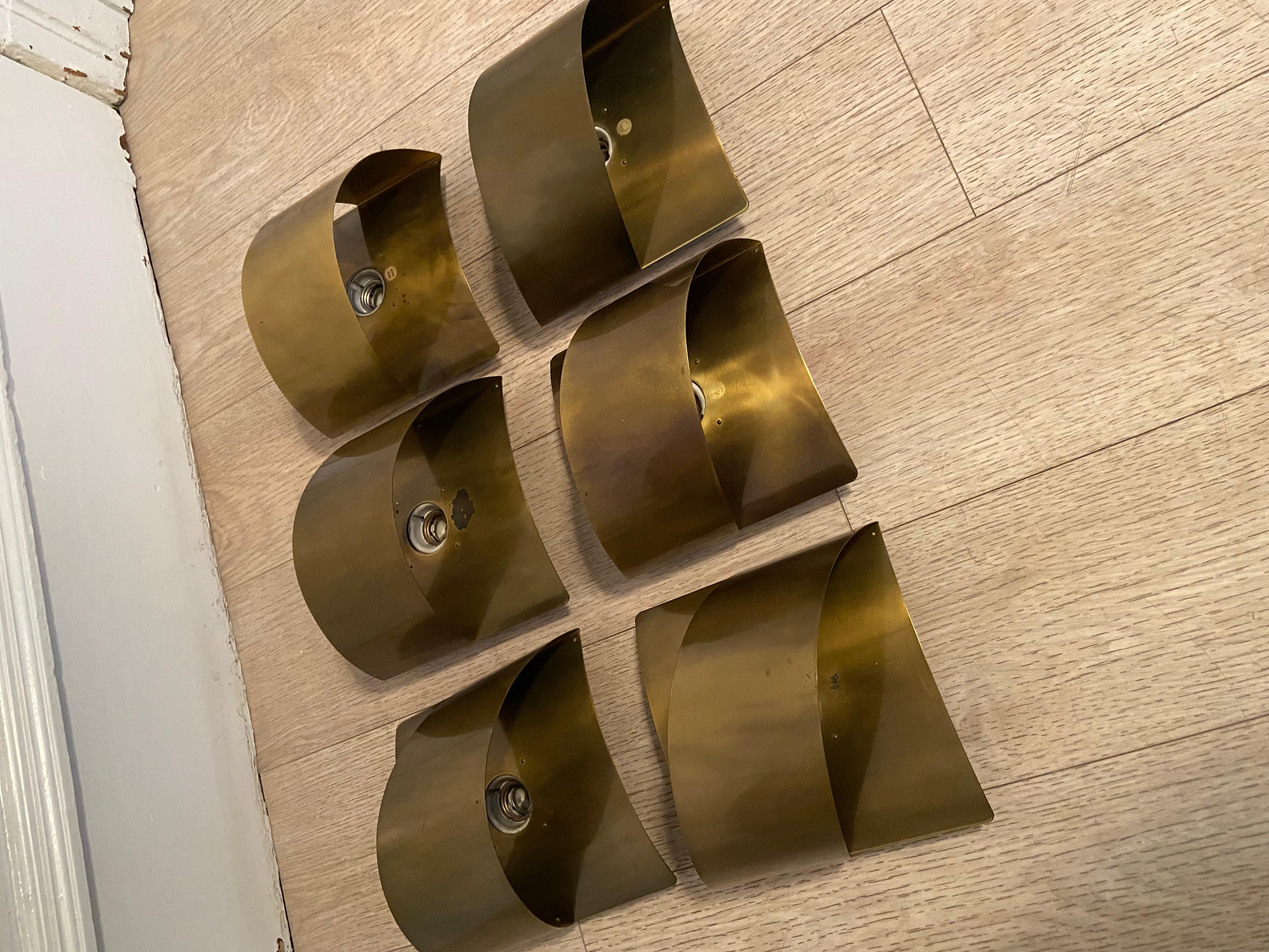 6 Peter Celsing Wall Lamps for Falkenbergs Belysning, Sweden 4