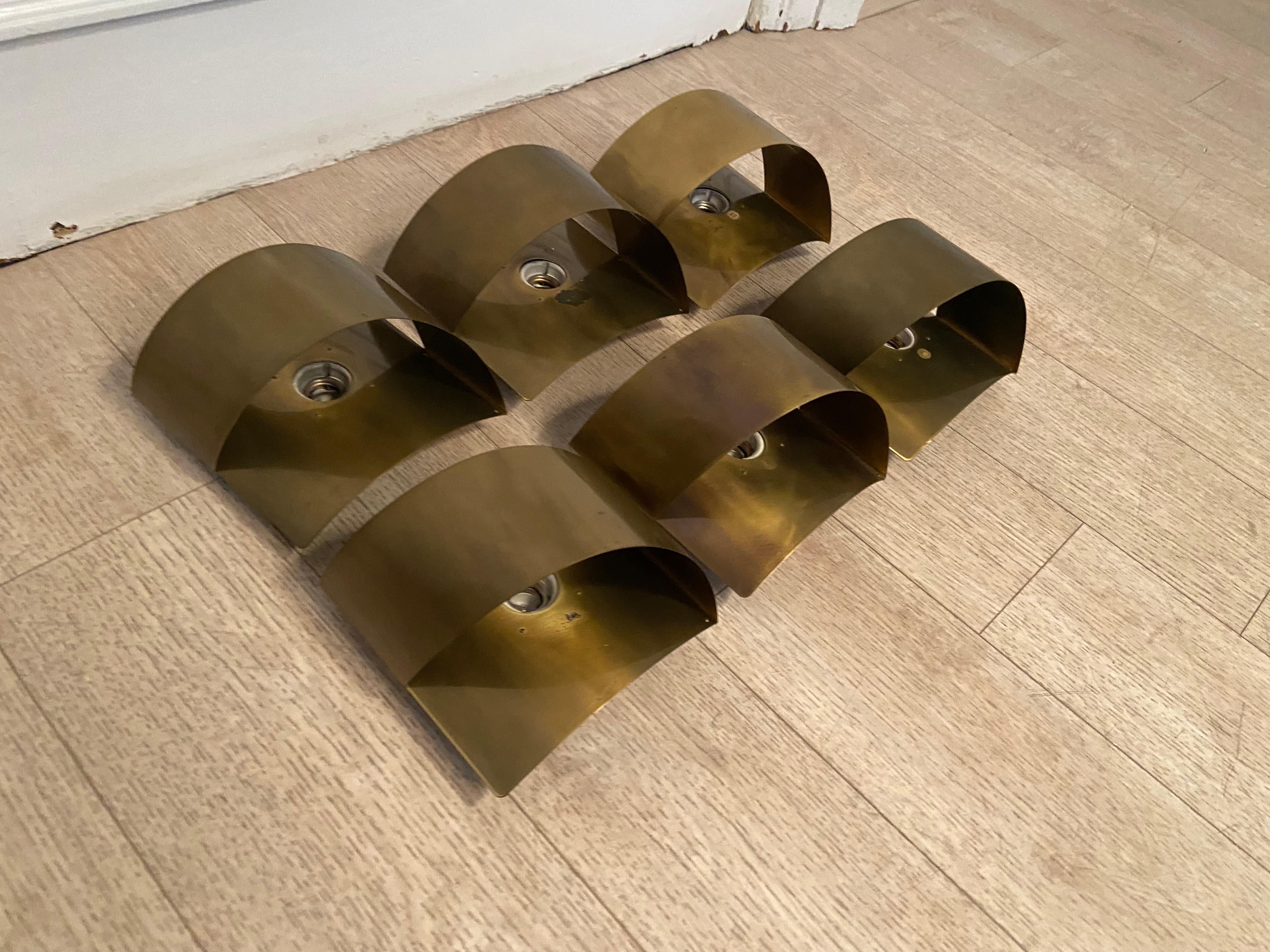 6 Peter Celsing Wall Lamps for Falkenbergs Belysning, Sweden 1