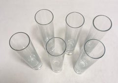 Service de verres 6 pièces Kosta Boda "Pipi" modèle Walter Hickman, années 70, Suède