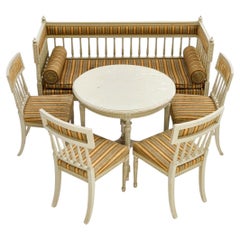 6-Piece Gustavian-Style Parlour Suite