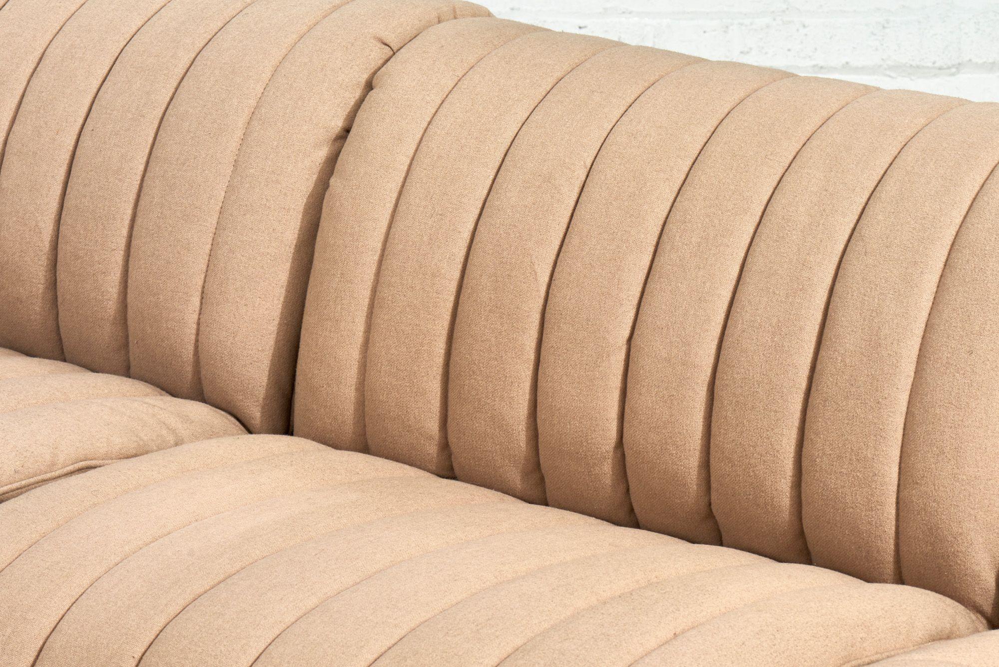 bernhardt leather sectional