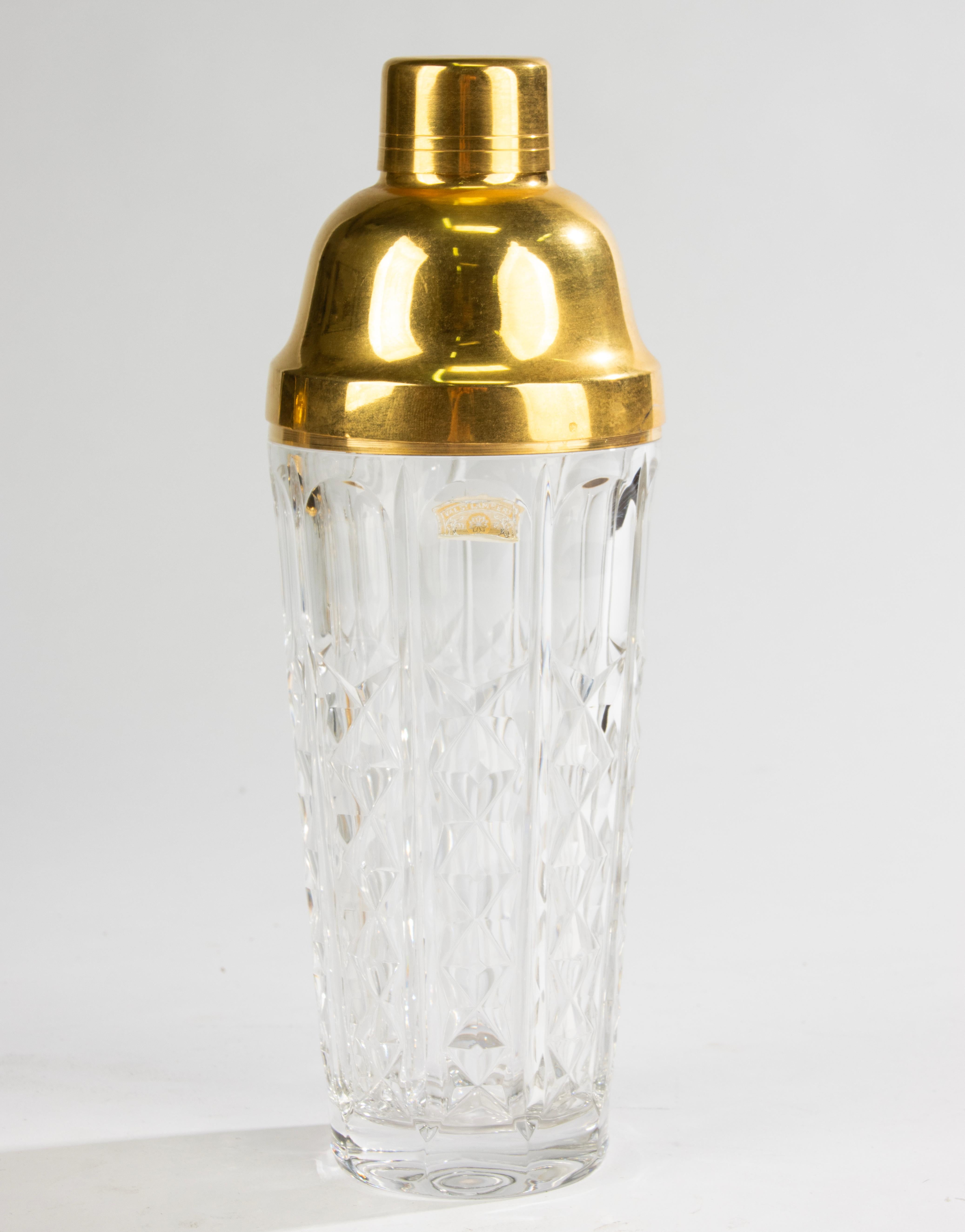 Juego de 6 piezas para bar - Val Saint Lambert Cristal - Estilo Hollywood Regency en venta 6