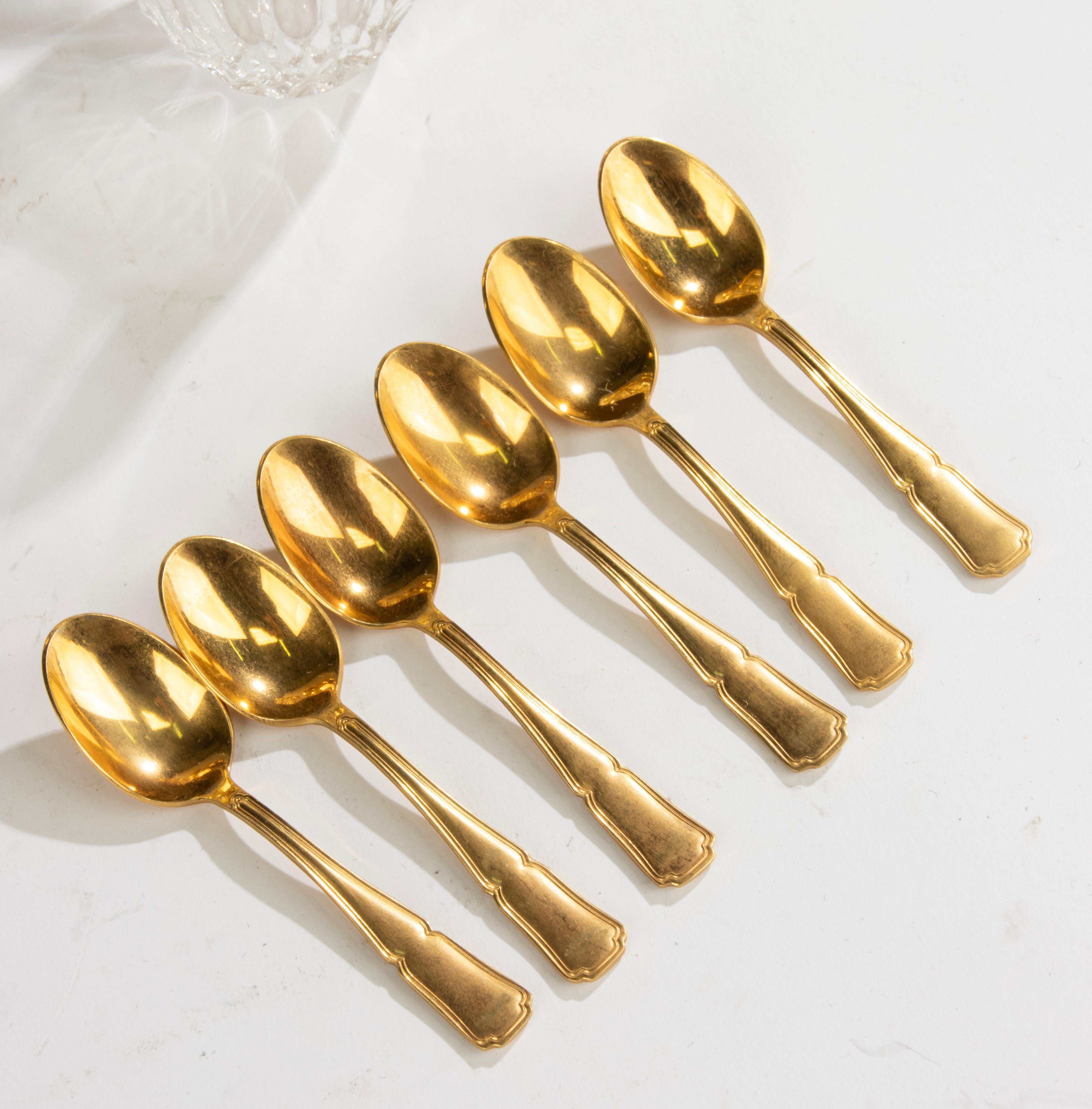 Juego de 6 piezas para bar - Val Saint Lambert Cristal - Estilo Hollywood Regency Hecho a mano en venta