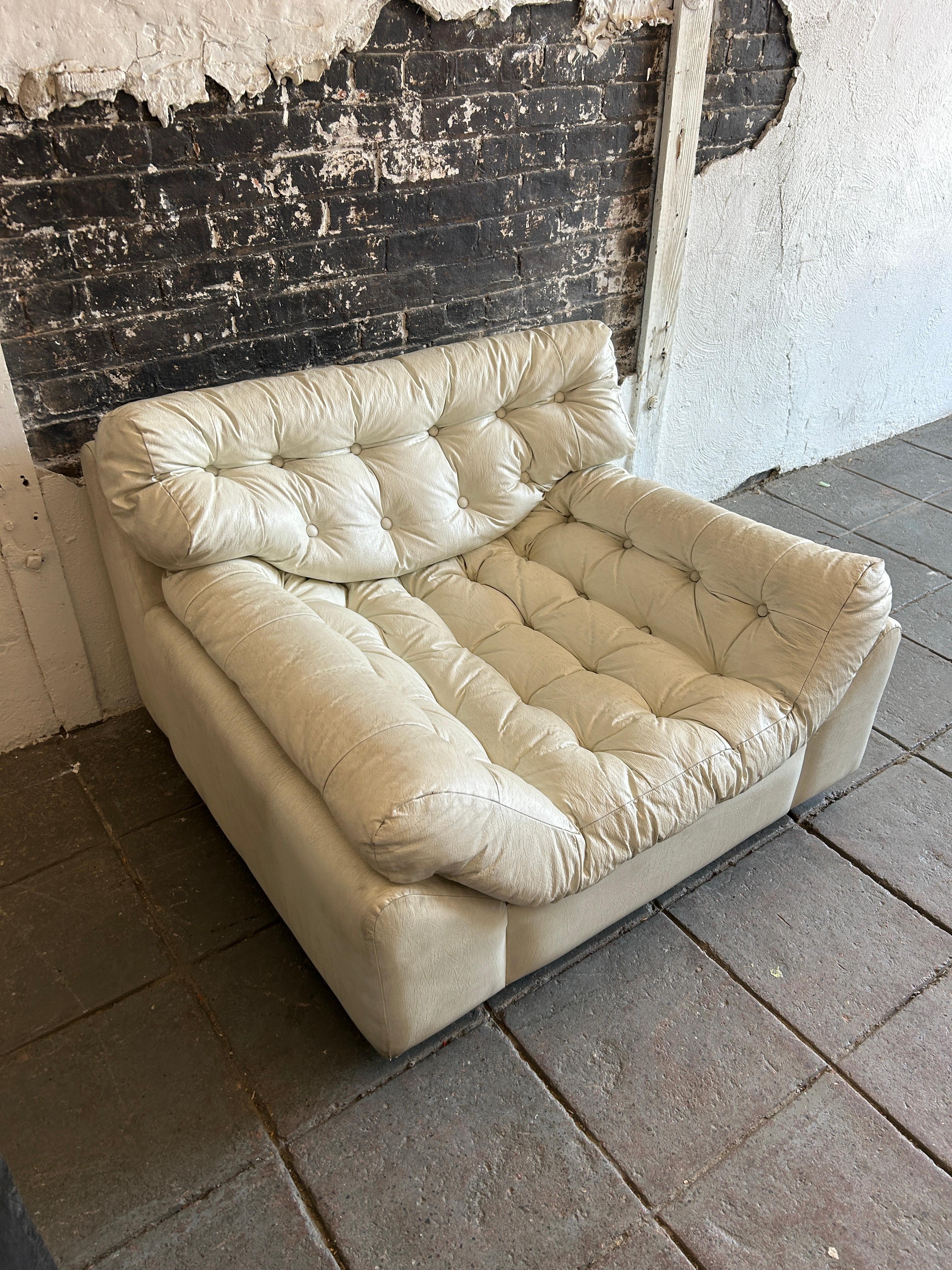6 piece Swedish Post modern pop art Low sectional sofa by lennart bender 6