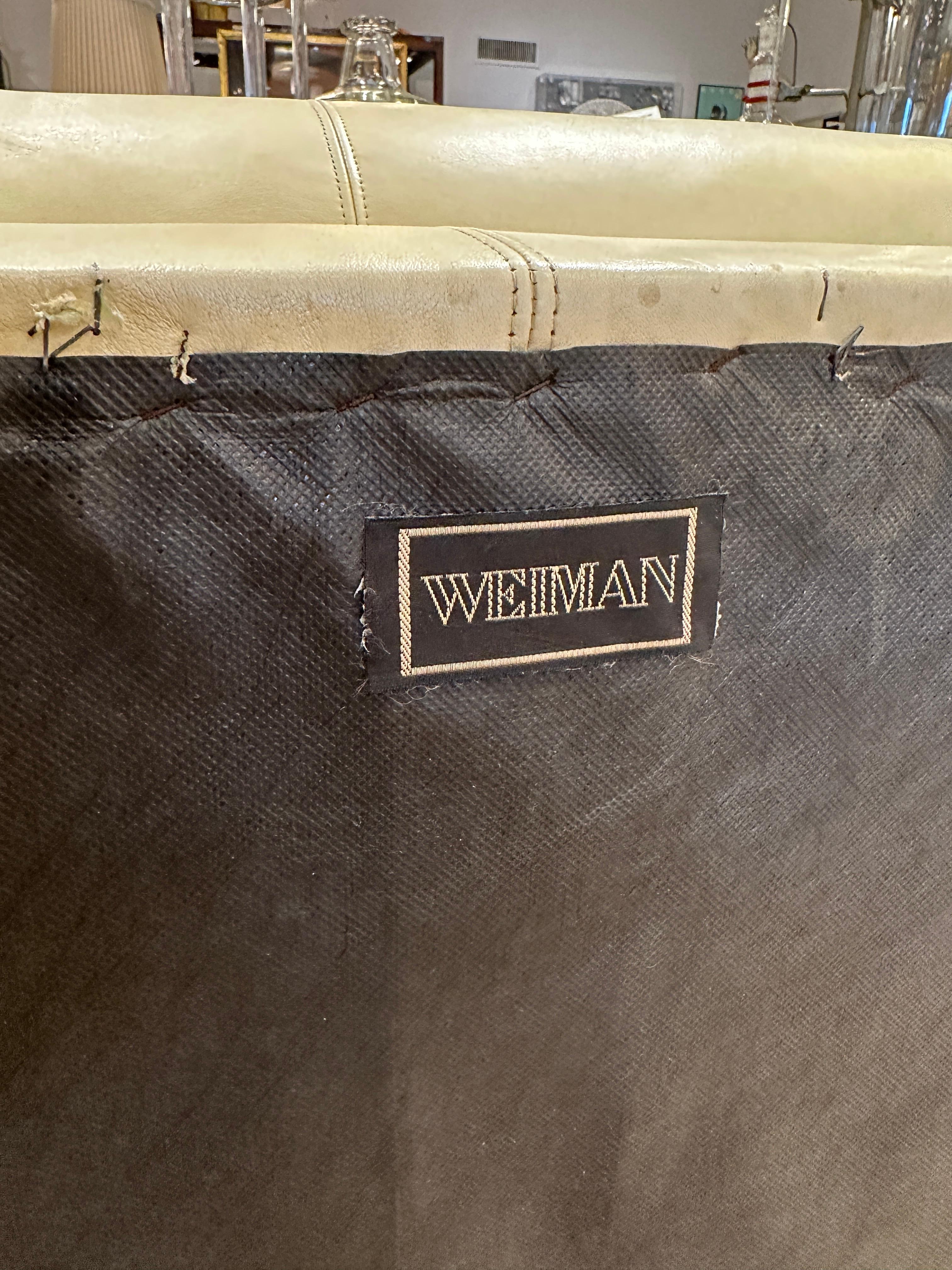 Canapé sectionnel Weiman en cuir de 6 pièces, étiquettes originales en vente 9