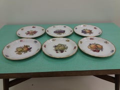 6 Pieces of Porcelain Plates, Rozenthal, Czechoslovakia