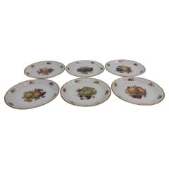 6 Pieces von Porzellantellern, Rozenthal, Tschechoslowakei