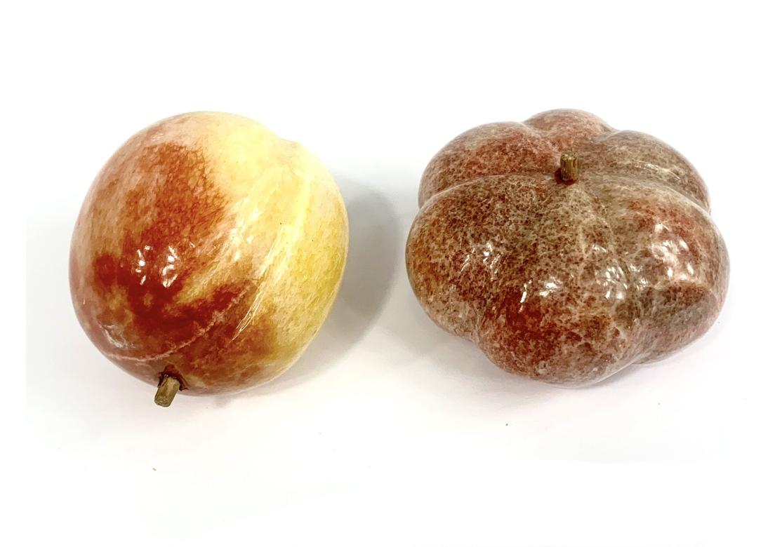 6 Piezas De Fruta De Hueso Vintage Moderno de mediados de siglo en venta