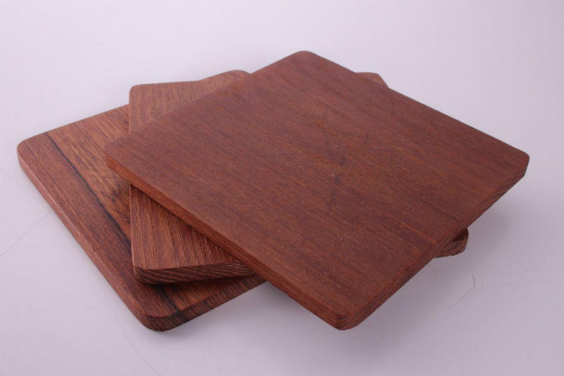 6 Pieces Vintage Teak Wood Coasters, 60 Denmark

Prevent damp spots on your furniture with these teak coasters from Denmark.

Made of teak wood in the 60s

They still look perfect and a little furniture oil always works wonders.

Additional